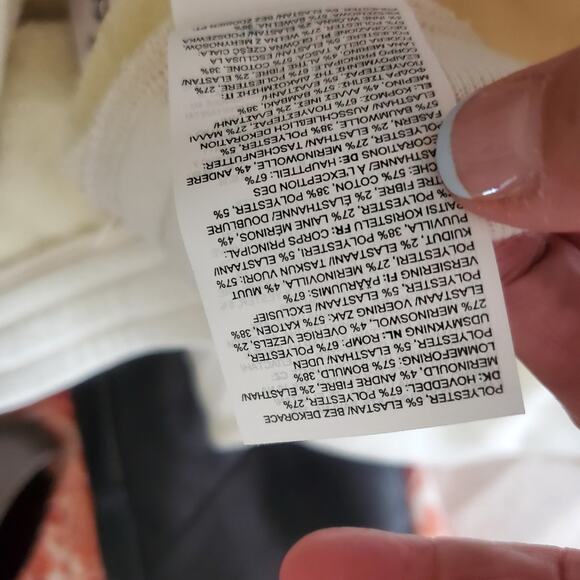 Smartwool Women's Recycled Terry Crop Wide Leg Pant In Almond NEW WITH TAGS - Picture 8 of 16